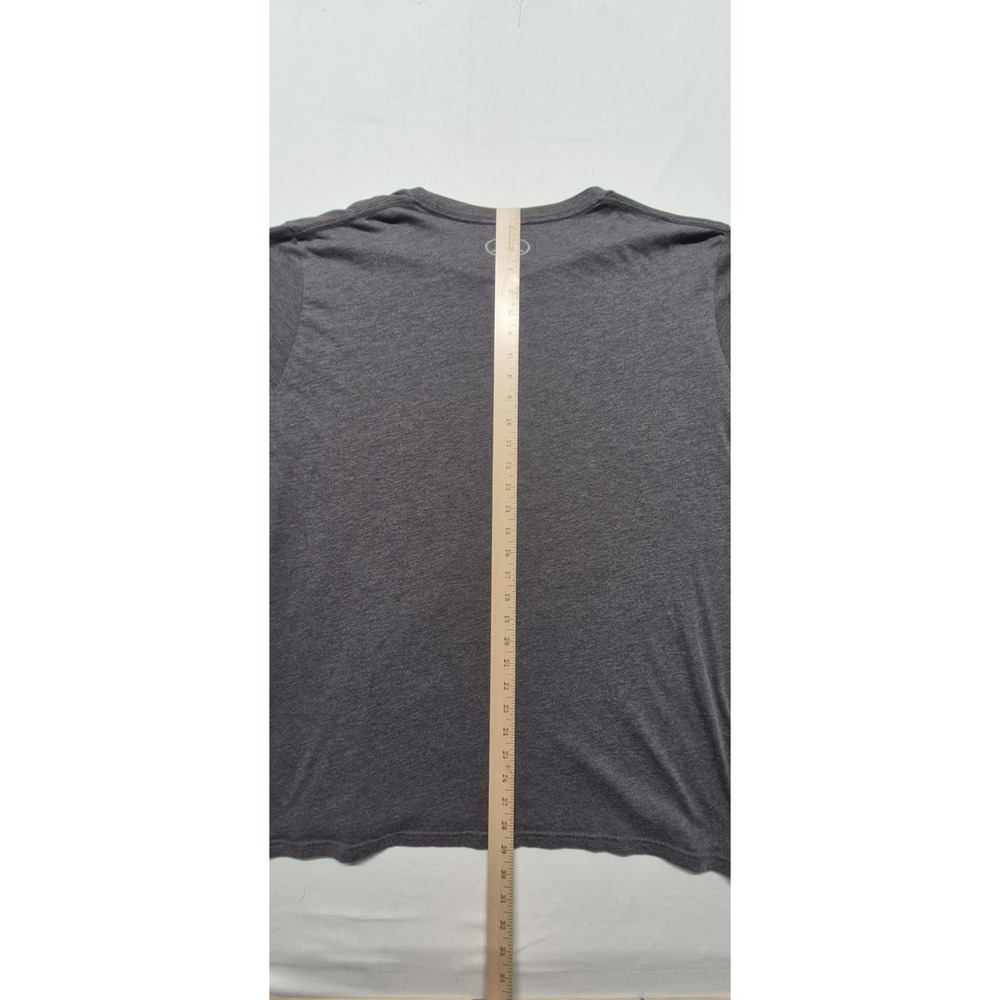 Under Armour Heat Gear Loose fit men's gray logo graphic t-shirt sz. 2XL - Picture 6 of 10